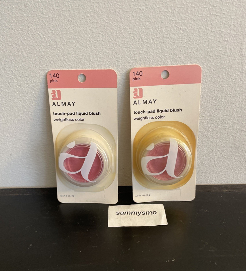 Almay Touch Pad Liquid Blush 140 Pink, x2
